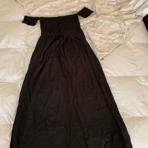 Off the shoulder dress